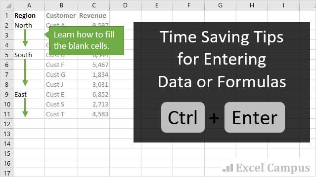 What Does Ctrl Enter Do in Excel?