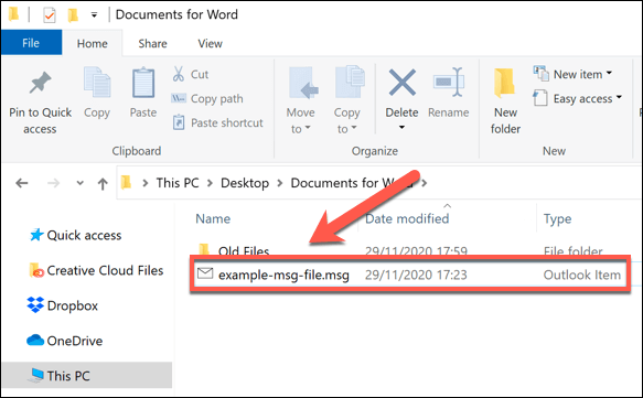 How To Open Outlook Msg File?