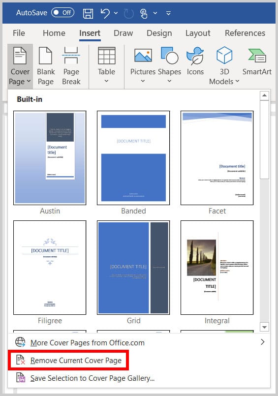 How to Make a Cover Page on Microsoft Word?