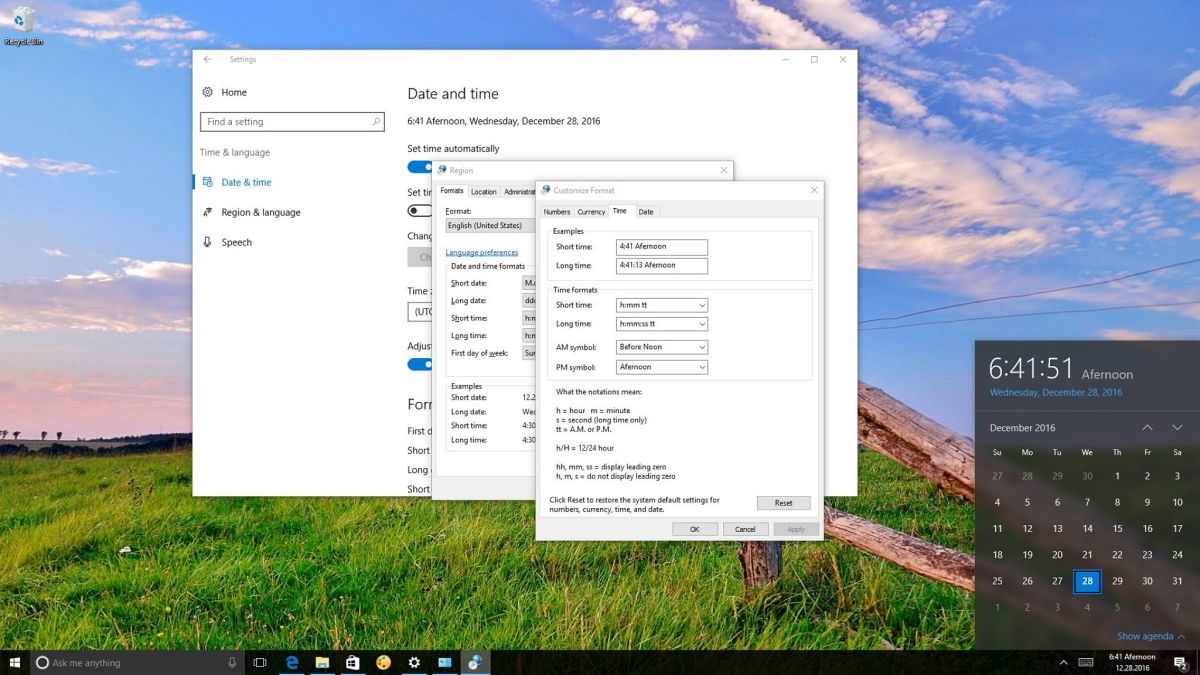 How to Change Time Format in Windows 10?