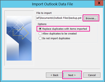How To Import Outlook Pst File?