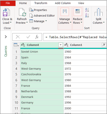 How to Query in Excel?