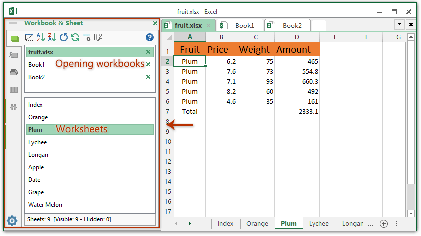 How to Select Multiple Tabs in Excel?