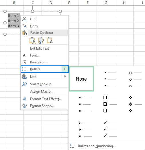 how-to-add-bullet-points-in-excel-cell