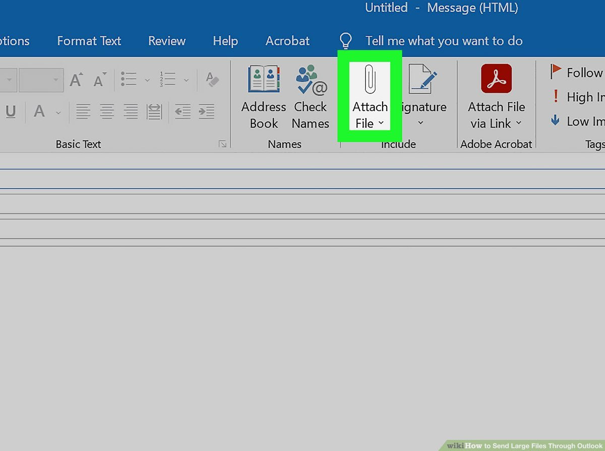 How To Send Large Files Via Outlook?