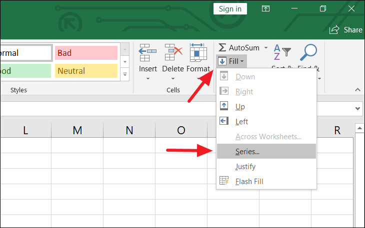 How to Autofill in Excel Without Dragging?