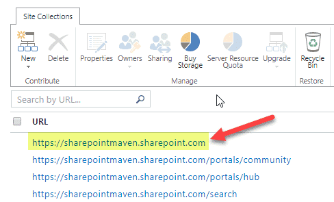 How To Get Sharepoint Url?
