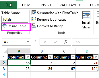 How to Edit Table in Excel?