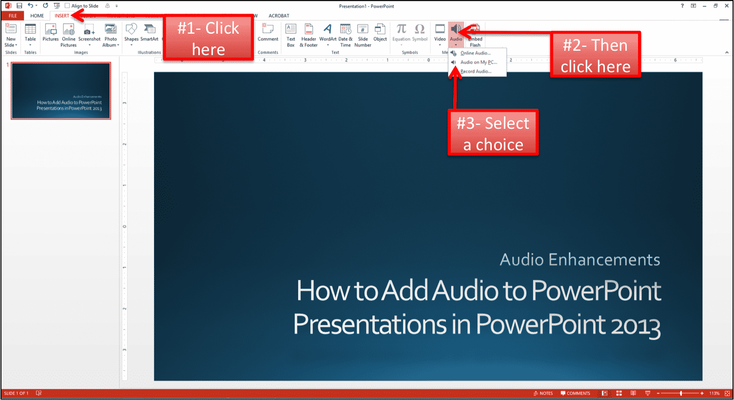 How To Embed Music In Powerpoint?