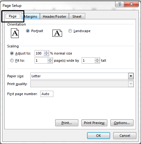 How to Get Excel to Print on One Page?