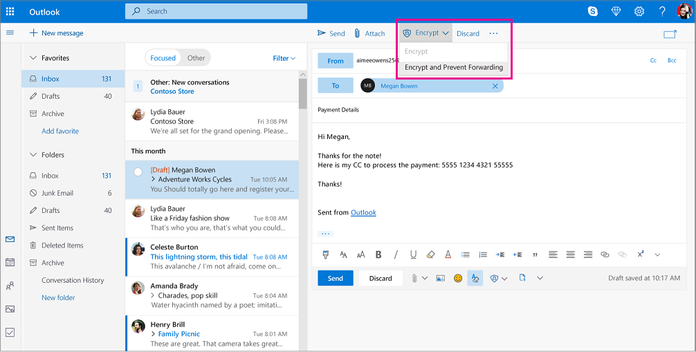 How To Secure Outlook Email?