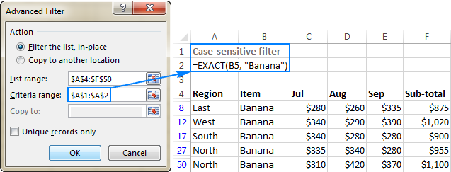 What is Criteria Range in Excel?