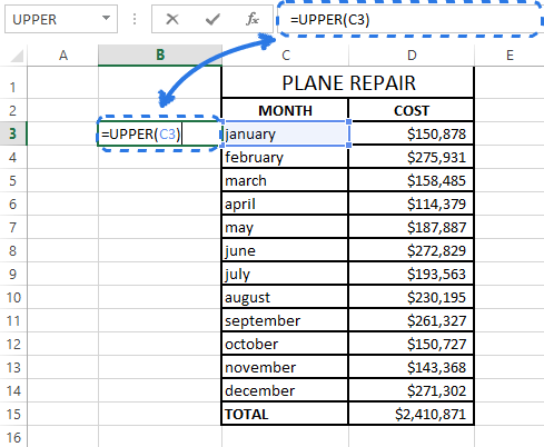 How to Change Uppercase to Lowercase in Excel?
