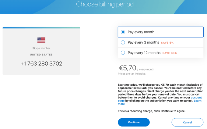 How Much Is A Skype Phone Number?