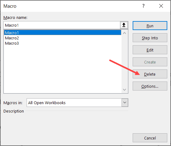 How to Delete Macros in Excel?