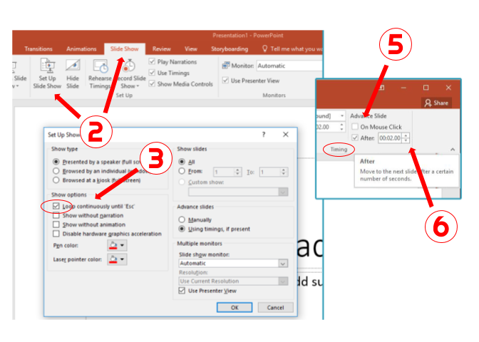 How To Loop Powerpoint?