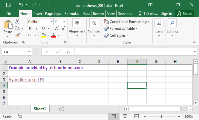 How to Insert Hyperlink in Excel Cell With Other Text?