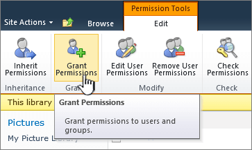How To Grant Access On Sharepoint?