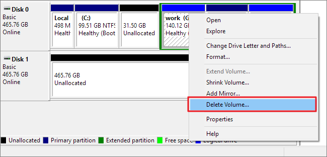 How to Remove Partition Windows 10?