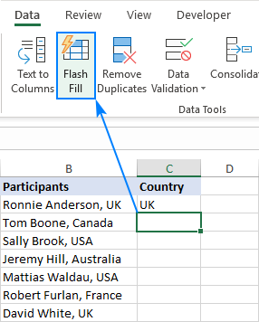 How to Do Flash Fill in Excel?