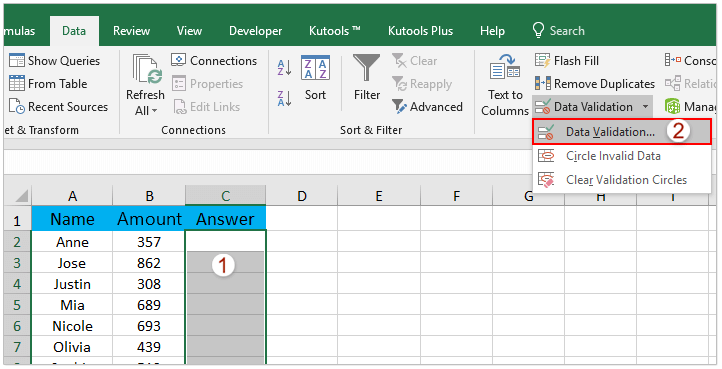 How to Create Yes No Drop Down in Excel?