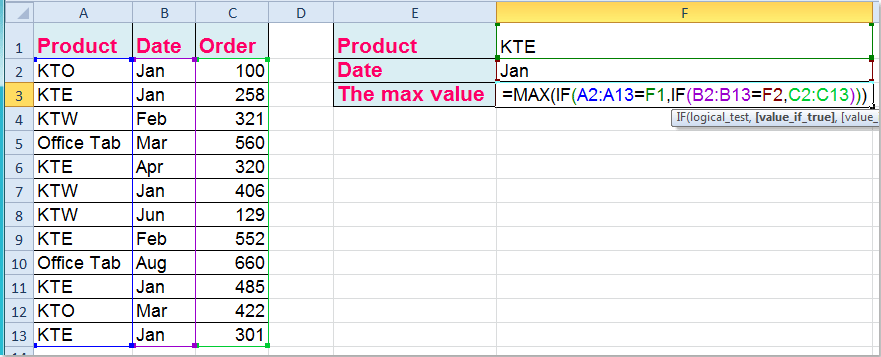 how-to-find-minimum-value-in-excel-with-condition