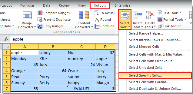 How to Search Multiple Values in Excel?