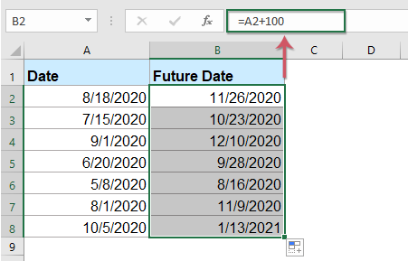 How to Calculate a Future Date in Excel?