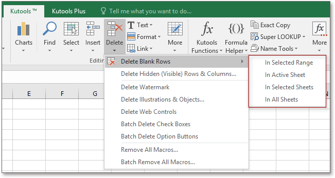 How to Delete Rows in Excel That Go on Forever?