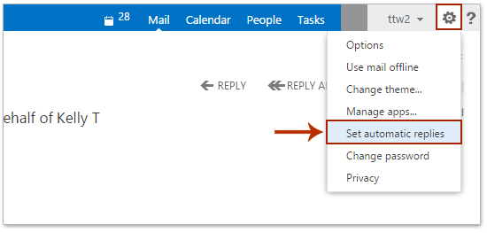 How To Set Out Of Office In Outlook Web?