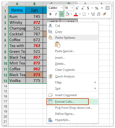 How to Lock Formatting in Excel?