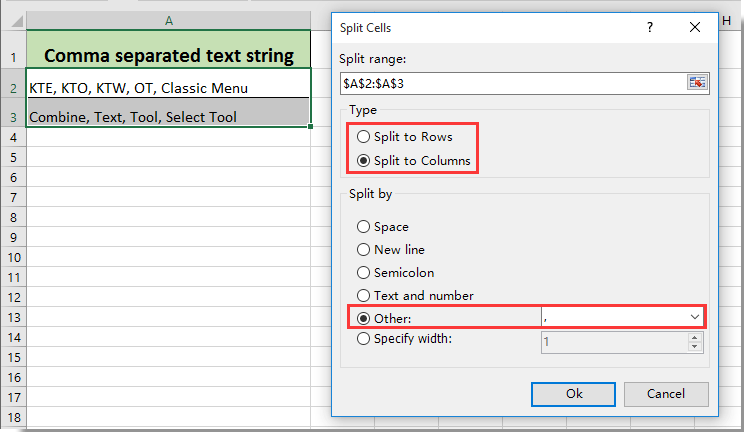 How to Separate Data in Excel by Comma?