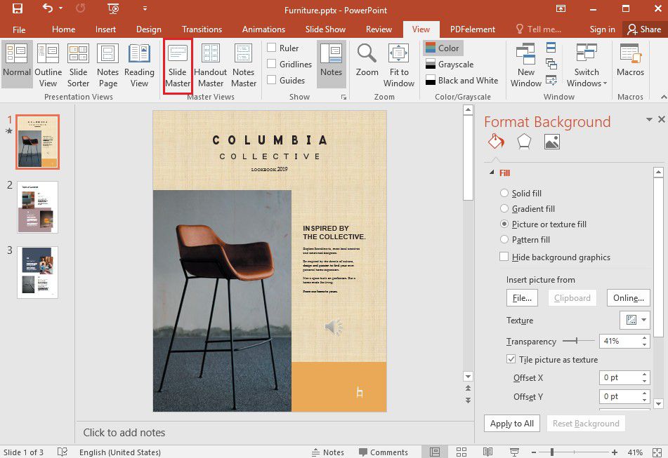How To Edit Powerpoint Background?