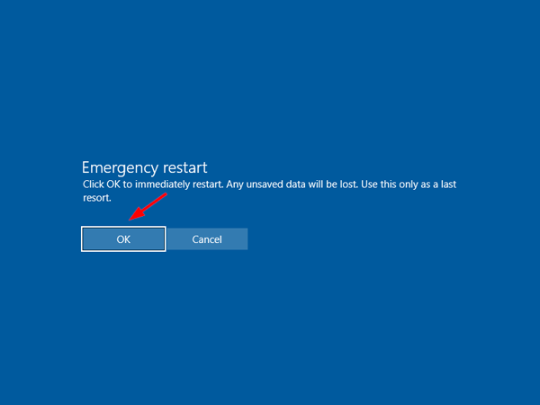 How to Force Restart Windows 10?