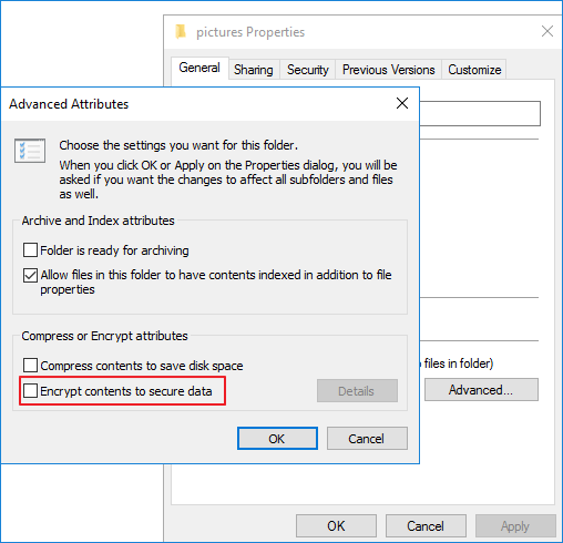 How to Remove Encryption From Files in Windows 10?