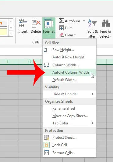 How to Autofit All Columns in Excel