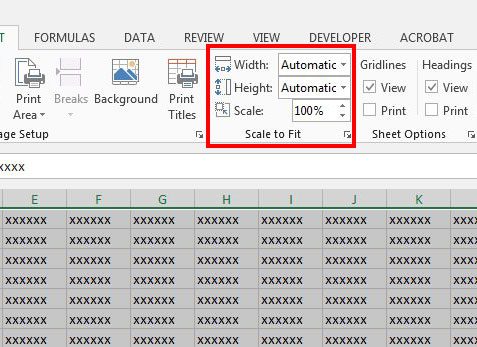 Why is My Excel Sheet Printing So Small?