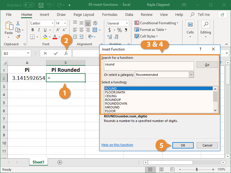How to Add Function in Excel?