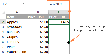 How to Copy Cell Formula in Excel?