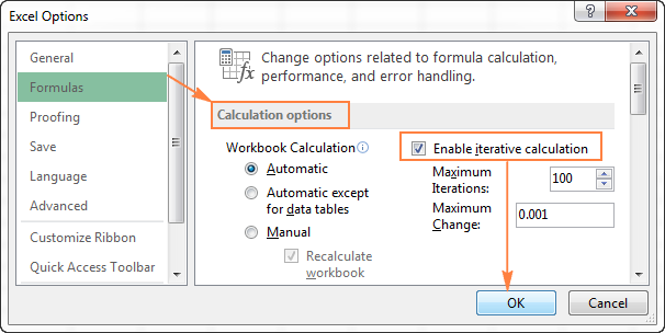 How to Locate Circular Reference in Excel?