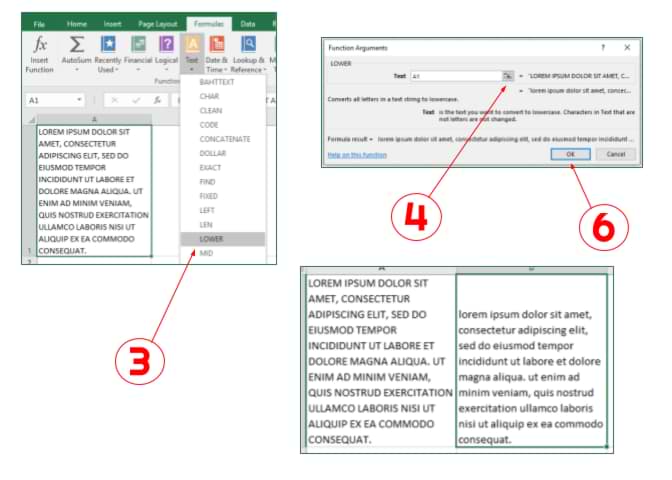 How to Change Text to All Caps in Excel?