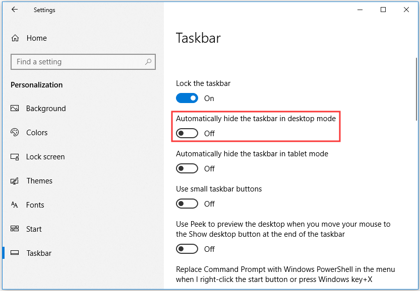 How to Restore Taskbar Windows 10?