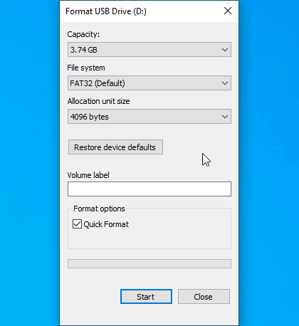 How to Format Flash Drive Windows 10?