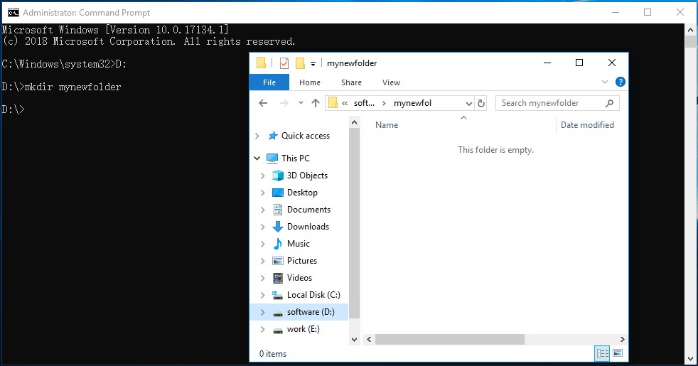How to Create a Directory in Windows 10?