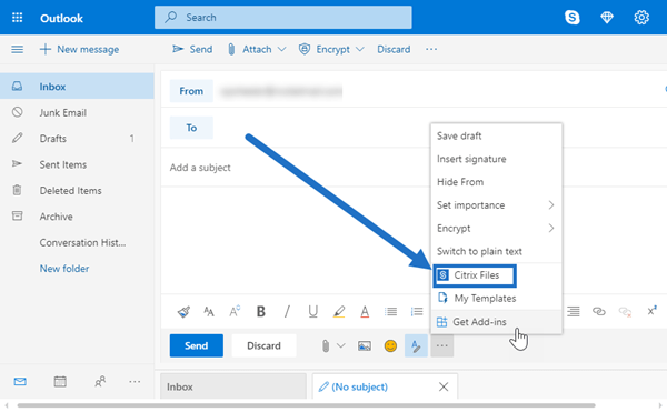 How To Add Sharefile To Outlook?