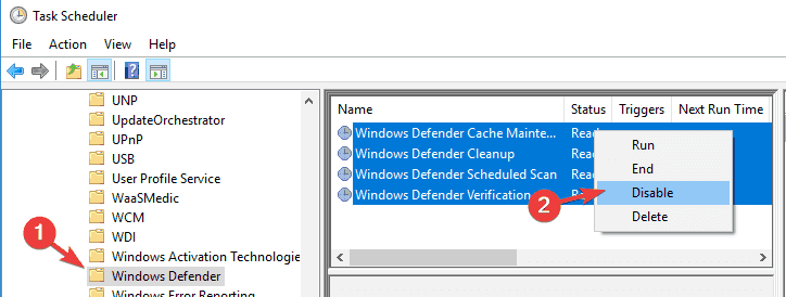 How to Disable Antimalware Service Executable Windows 10?