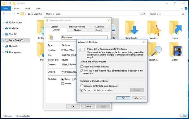 How to Encrypt a File on Windows 10