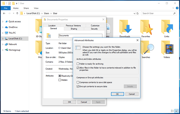 How to Encrypt a File Windows 10?