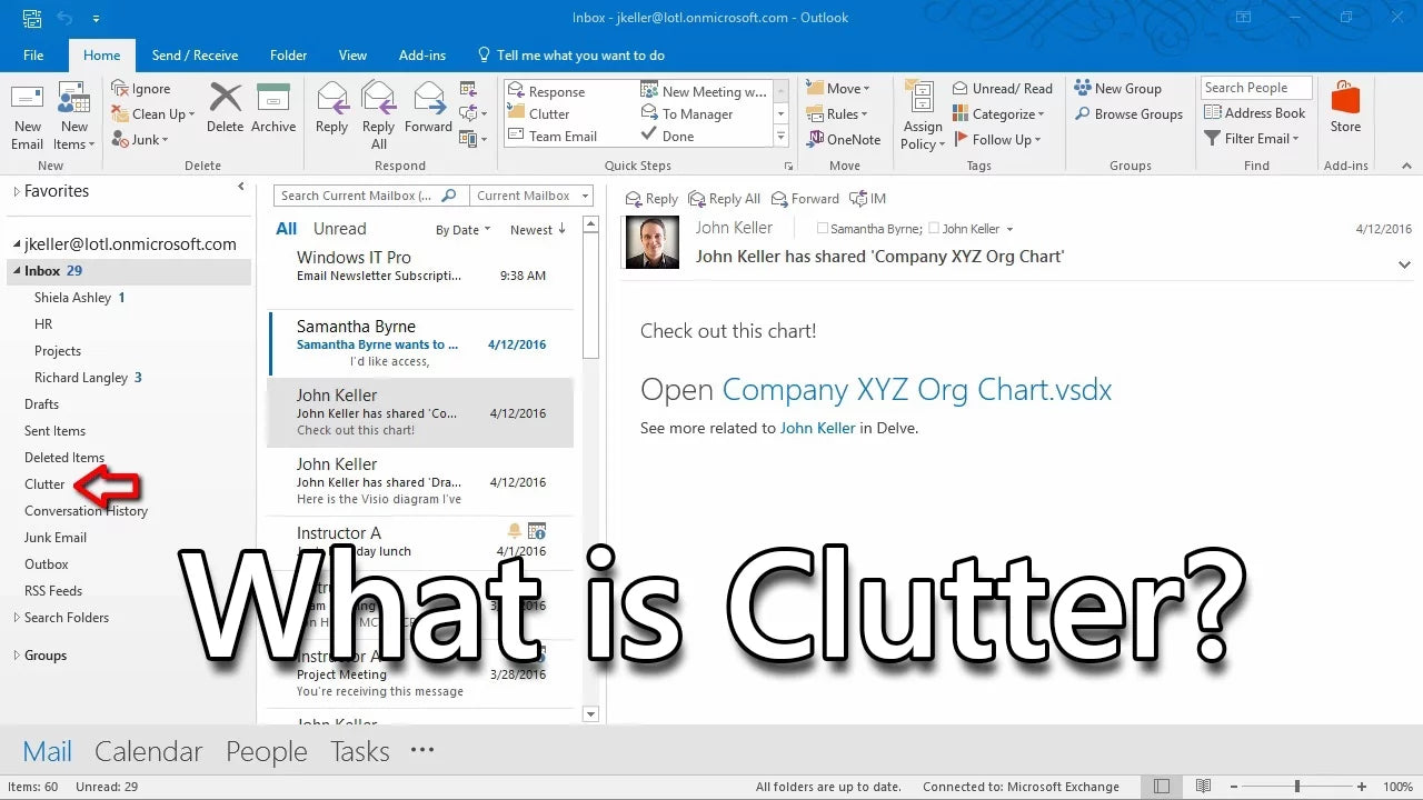 How To Organize Inbox In Outlook?