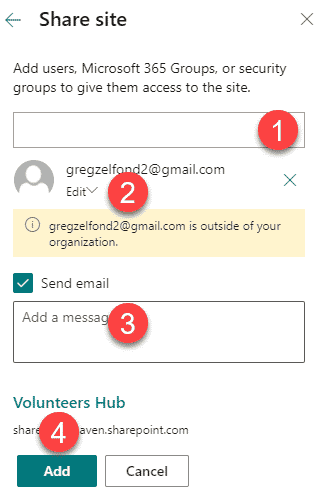 How To Share A Sharepoint Site Externally?